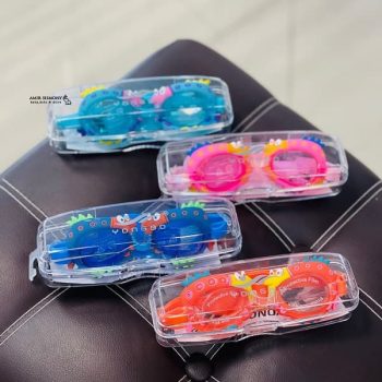 عینک و گوشگیر شنای بچگانه طرح مار