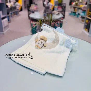 پتو بافت طرح ماه و خرس TAFFY