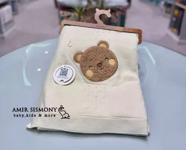 پتو بافت و قنداق خرس کلاهدار دولانو