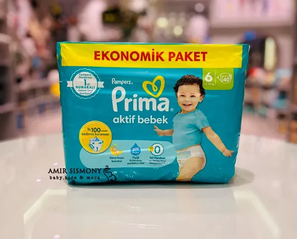 پوشک پریما سایز 6