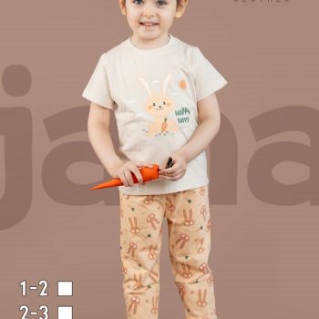 تیشرت شلوارک بیبی جانا کد 5098