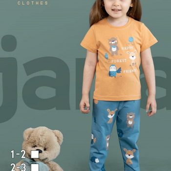 تیشرت شلوارک جانا کد 5099