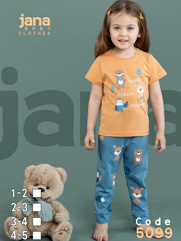 تیشرت شلوارک جانا کد 5099