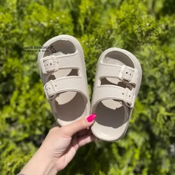 دمپایی بچگانه دوبند سگک دار