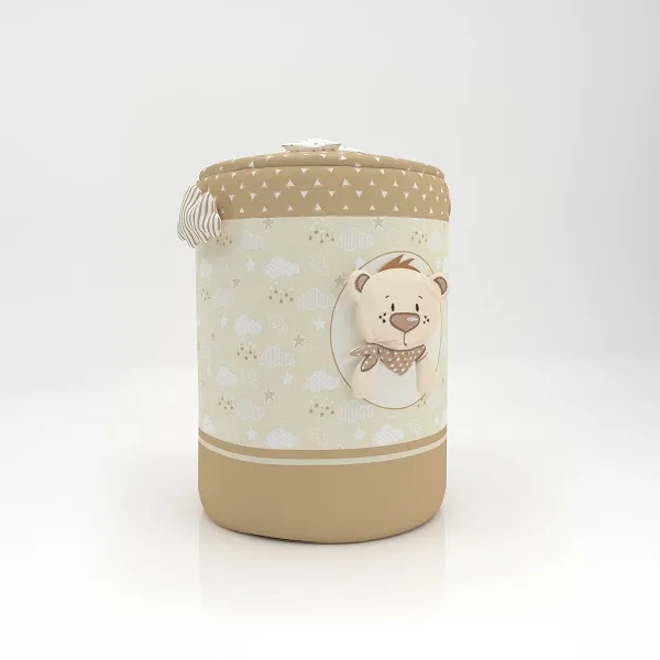 سبد اتاق کوچک رزبرن طرح teddy bear