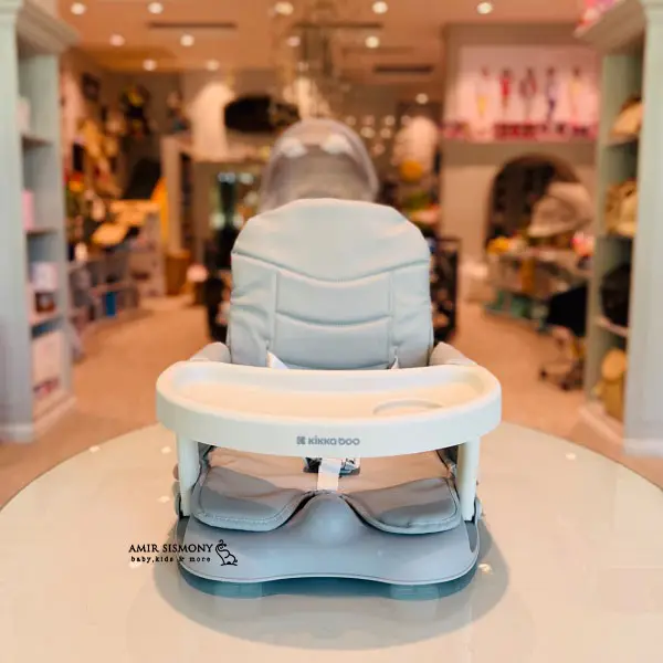 صندلی غذا booster seat pappo grey صندلی غذا booster seat pappo grey