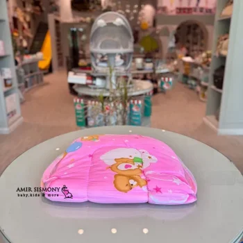 پشه بند کفه دار صورتی