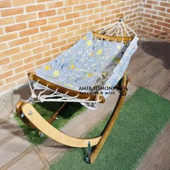 گهواره ننو چوبی danini