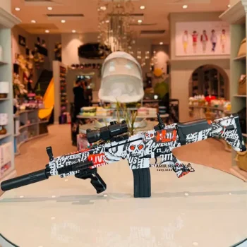 تفنگ شارژی دوخشاب کد 558