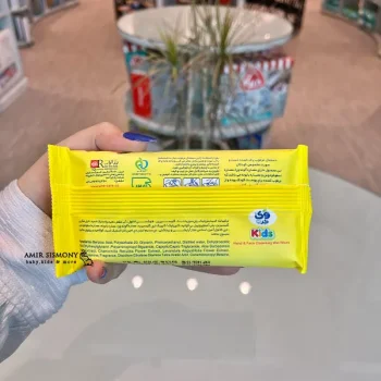 دستماب مرطوب دست صورت وی