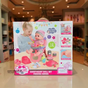 عروسک با صندلی غذا کد 9-7109