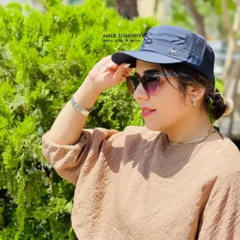 کلاه نقابدار تابستانه توری
