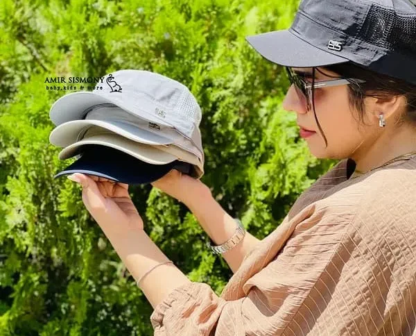 کلاه نقابدار تابستانه توری
