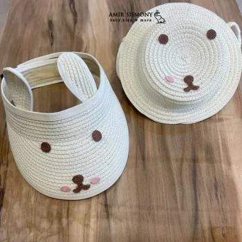 کلاه نقابدار و کیف حصیری خرگوش