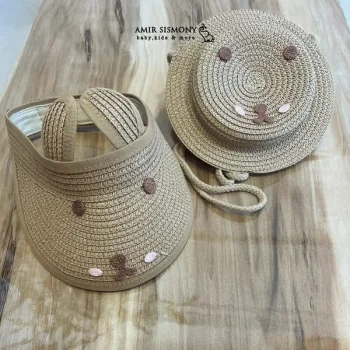 کلاه نقابدار و کیف حصیری خرگوش