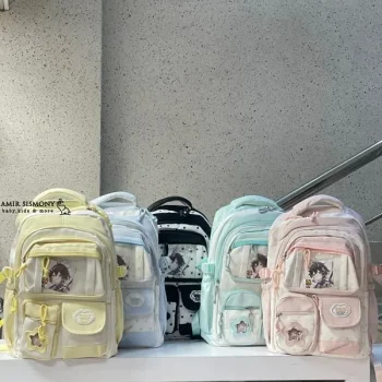 کوله مدرسه دخترانه طرح ستاره YIKUBAG