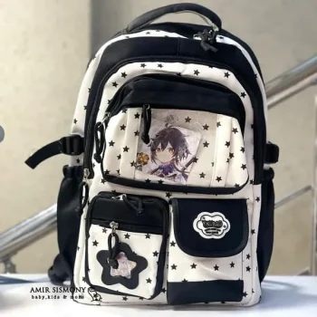 کوله مدرسه دخترانه طرح ستاره YIKUBAG