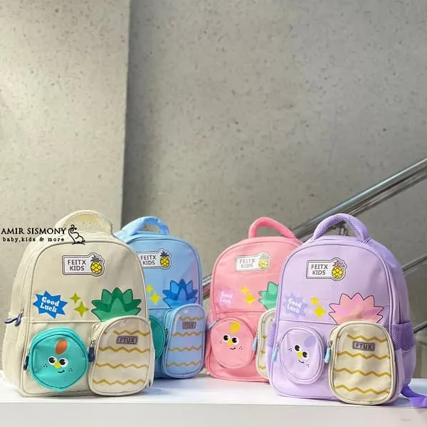 کوله مهد طرح آناناس FEITX KIDS
