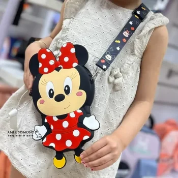 کیف سیلیکونی دخترانه میکی موس