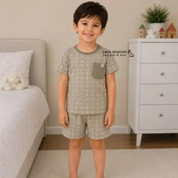 تیشرت شلوارک پسرانه کد 10