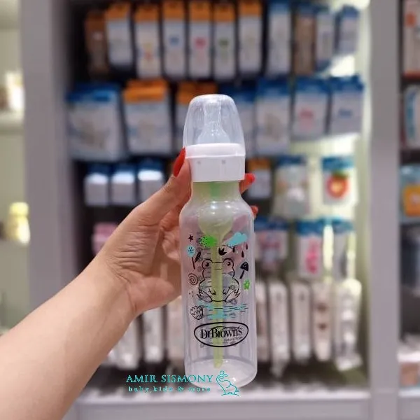 شیشه شیر 250 میل قورباغه دکتر براونز
