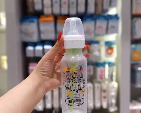 شیشه شیر براون 250 میل طرح گوسفند