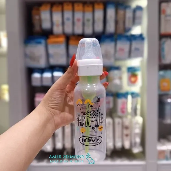 شیشه شیر براون 250 میل طرح گوسفند