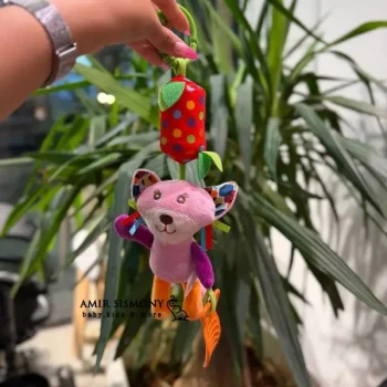 عروسک آویز جغجغه ای