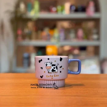 فنجان طرح گاو