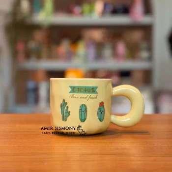 ماگ طرح کاکتوس