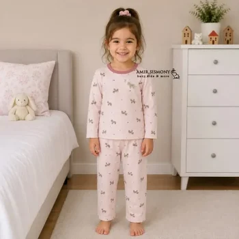 ست بلوز شلوار راحتی دخترانه کد 13