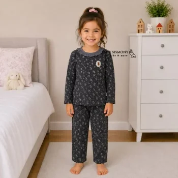 ست بلوز شلوار راحتی دخترانه کد 13
