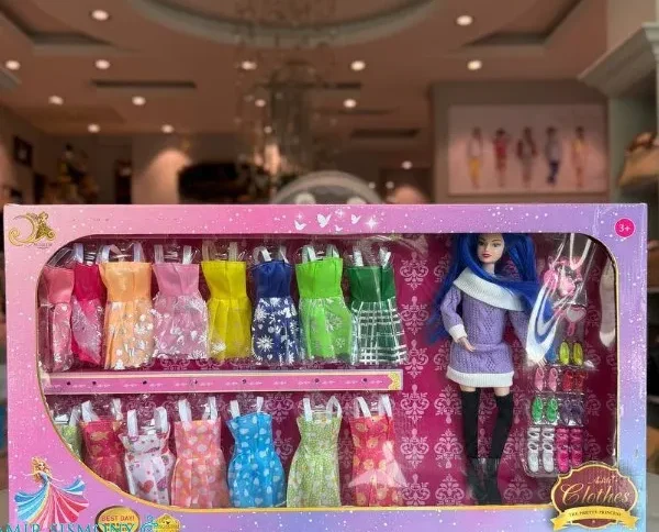 عروسک باربی با کفش کد 244