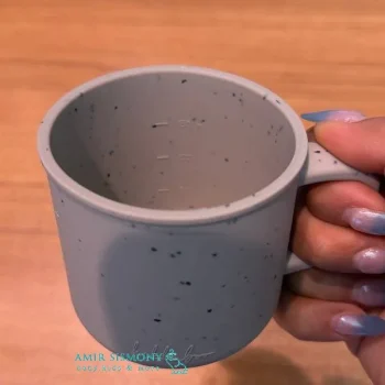 لیوان سیلیکونی دسته دار کیکابو