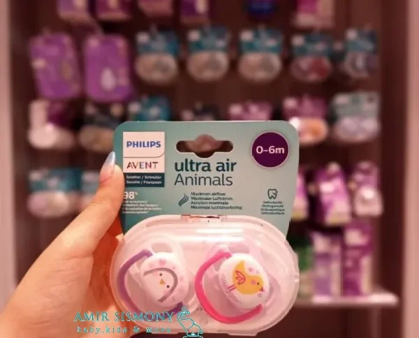 پستانک 0 تا 6 ماه اونت اتر ایر جوجه