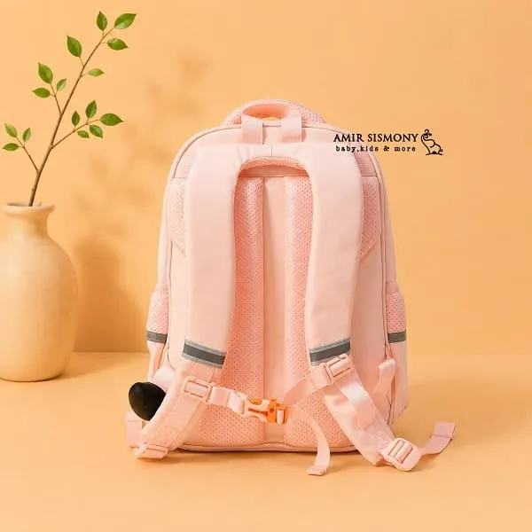 کوله پشتی مدرسه طرح خرس و بیسبال SUN EIGHT