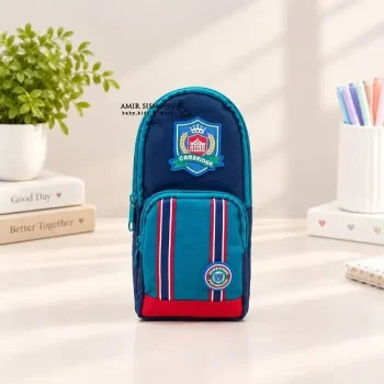 جامدادی برزنتی سه زیپ بچگانه