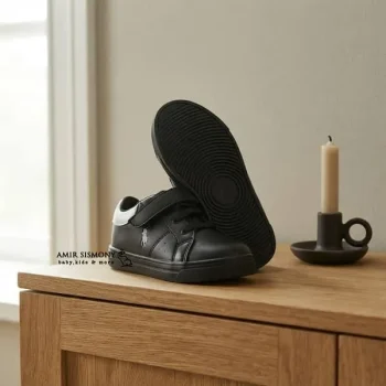 ونس بچگانه مشکی POLO کد 6304