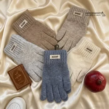 دستکش بافتنی مدل GOOD