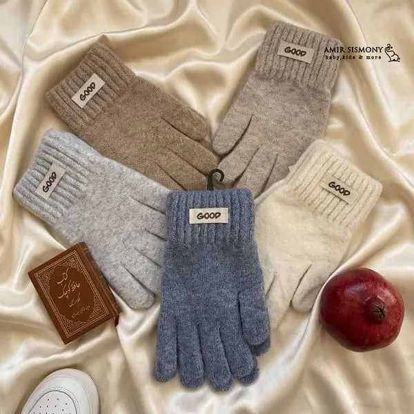 دستکش بافتنی مدل GOOD