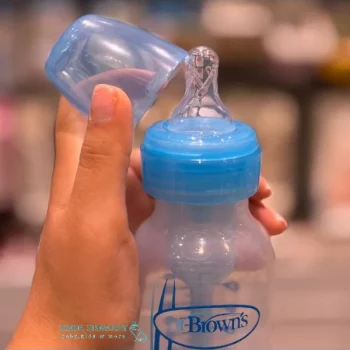 شیشه شیر 250 میل دکتر براون آبی