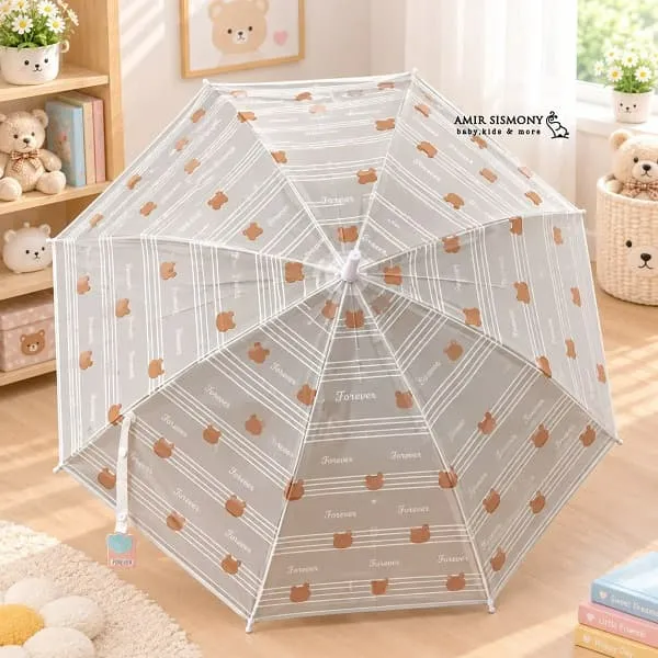 چتر بچگانه فانتزی خرسی