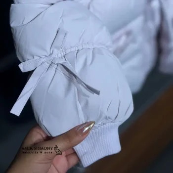 کاپشن دخترانه بنفش کد 8810