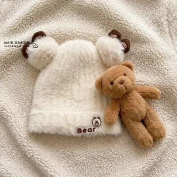 کلاه بافت بچگانه پشمی BEAR