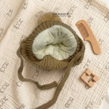 کلاه شمعی زمستانه خرگوشی